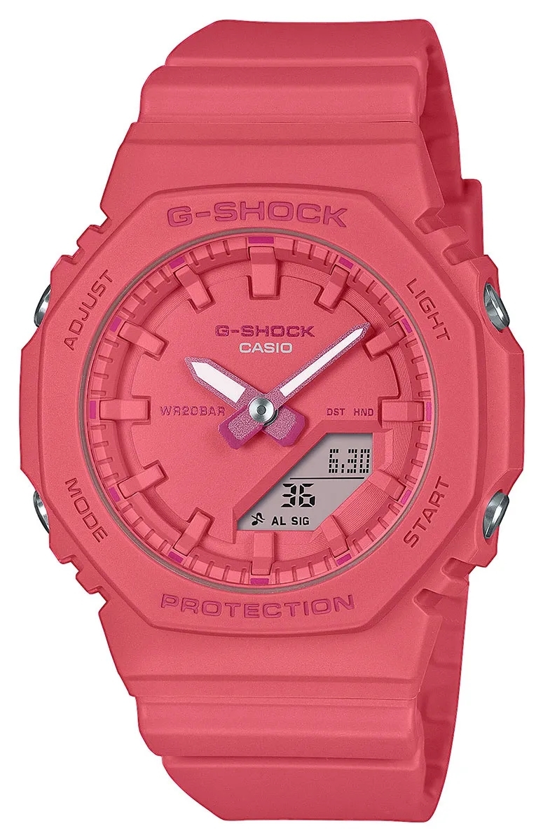 Casio Damklocka GMA-P2100-4AER G-shock Röd/Resinplast Ø40.2 mm - Casio