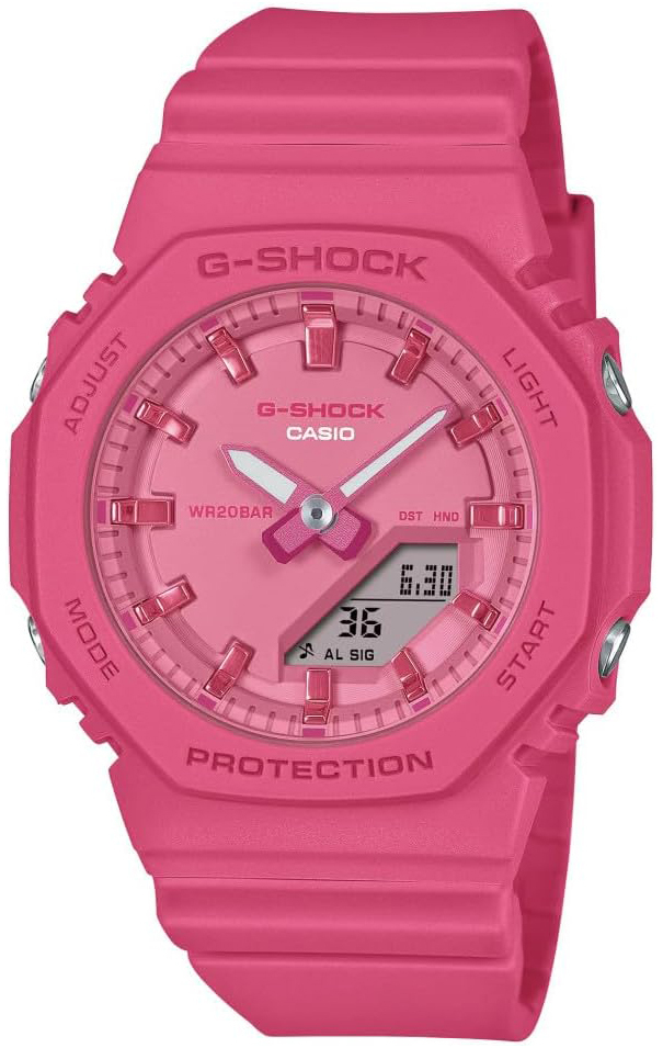 Casio Damklocka GMA-P2100PP-4AER G-Shock Rosa/Gummi Ø40.2 mm - Casio
