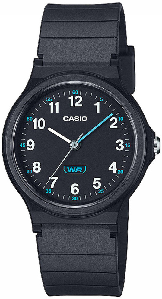 Casio Damklocka LQ-24B-1BEF Pop Svart/Resinplast Ø31.5 mm - Casio
