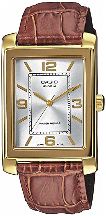 Casio Damklocka LTP-1234PGL-7AEG Collection Silverfärgad/Läder - Casio