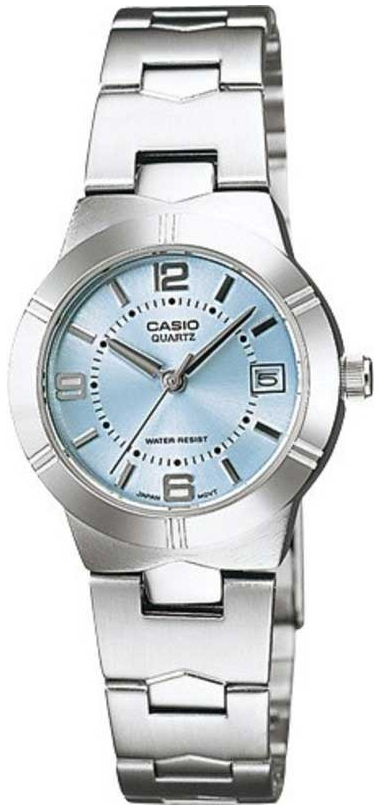 Casio Damklocka LTP-1241D-2ADF Classic Blå/Stål Ø30 mm - Casio