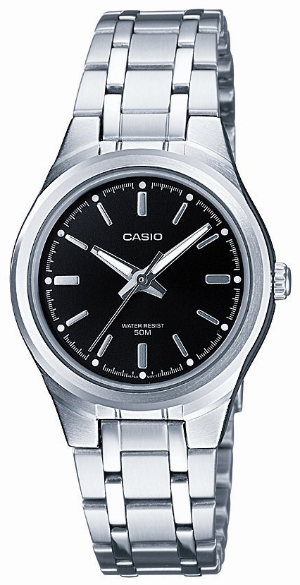 Casio Casio Collection Damklocka LTP-1310D-1AVEF Svart/Stål Ø28 mm