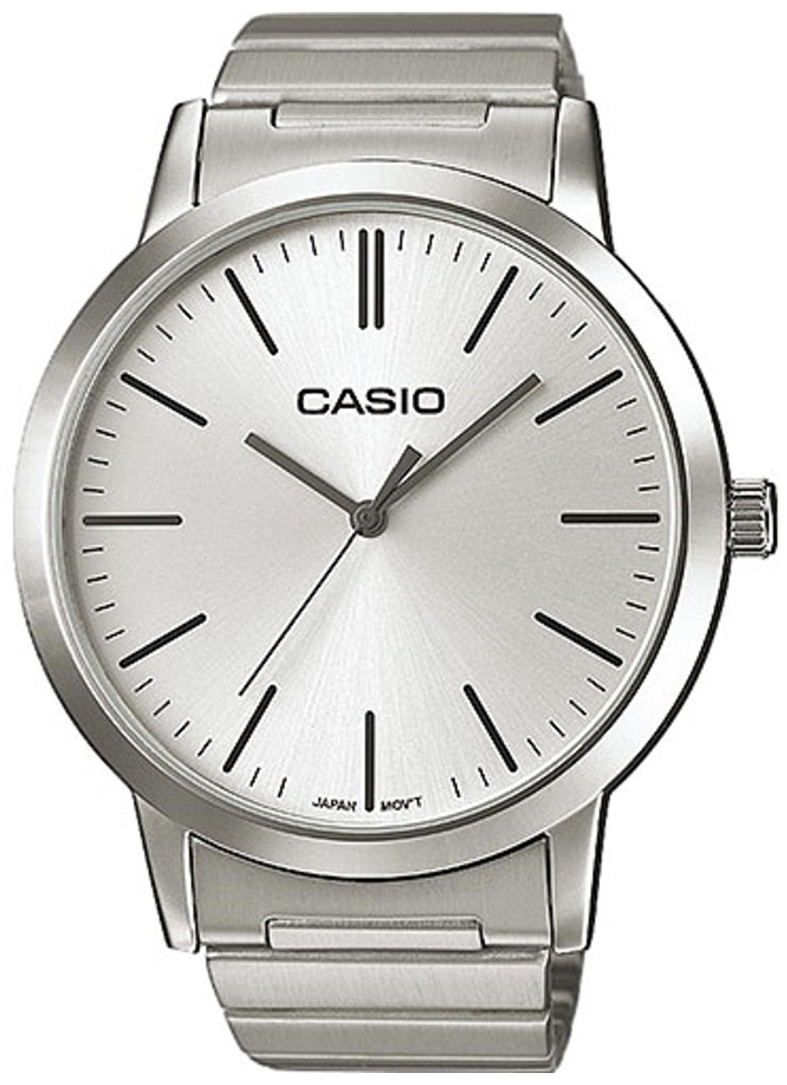 Casio Casio Collection LTP-E118D-7AEF Silverfärgad/Stål Ø48 mm - Casio