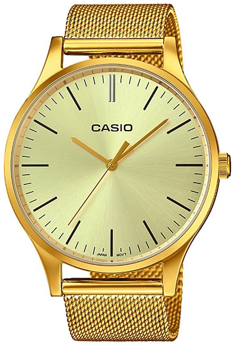 Casio Casio Collection LTP-E140G-9AEF Champagnefärgad/Gulguldtonat stål - Casio