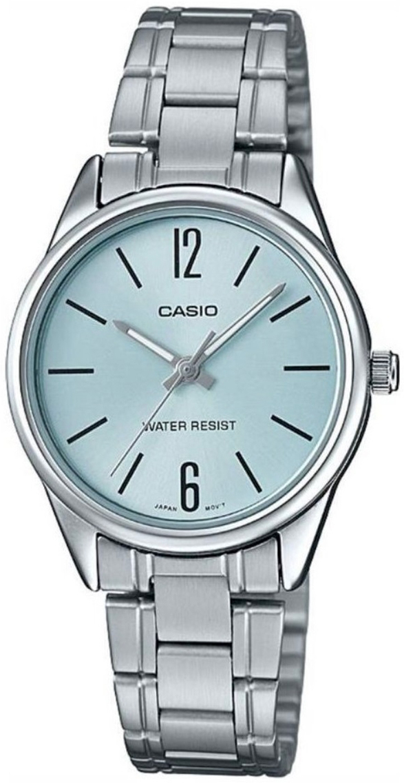 Casio Damklocka LTP-V005D-2BUDF Classic Blå/Stål Ø34 mm - Casio