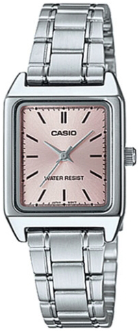 Casio Damklocka LTP-V007D-4EUDF Classic Rosa/Stål 22x31 mm - Casio