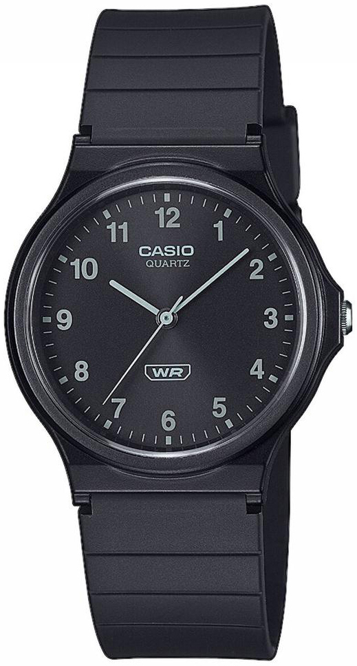 Casio Damklocka MQ-24B-1BEF Pop Svart/Gummi Ø34.9 mm - Casio
