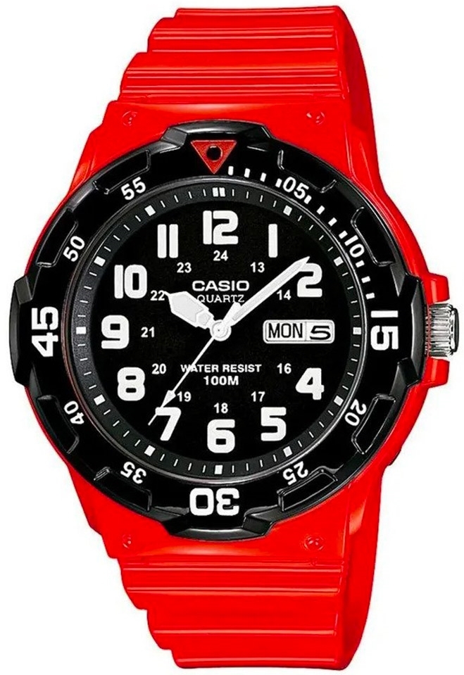 Casio Herrklocka MRW-200HC-4BVDF Collection Svart/Resinplast Ø45 mm - Casio