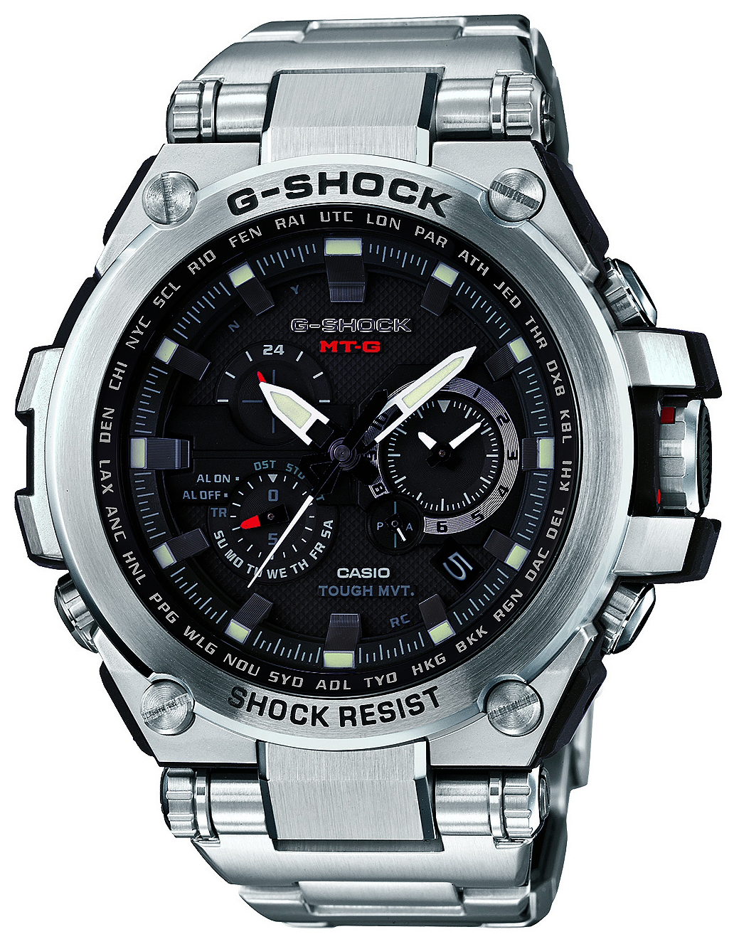 Casio G-Shock Herrklocka MTG-S1000D-1AER Premium Svart/Stål Ø53 mm - Casio