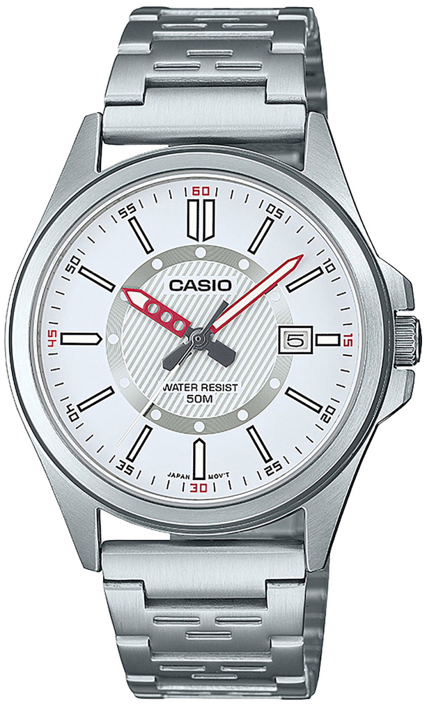 Casio Herrklocka MTP-E700D-7EVEF Collection Silverfärgad/Stål - Casio