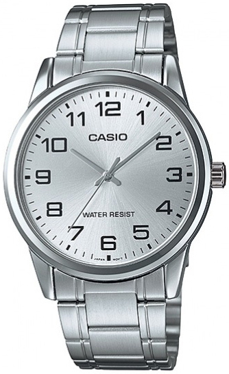 Casio MTP-V001D-7BUDF Classic Silverfärgad/Stål Ø38 mm - Casio