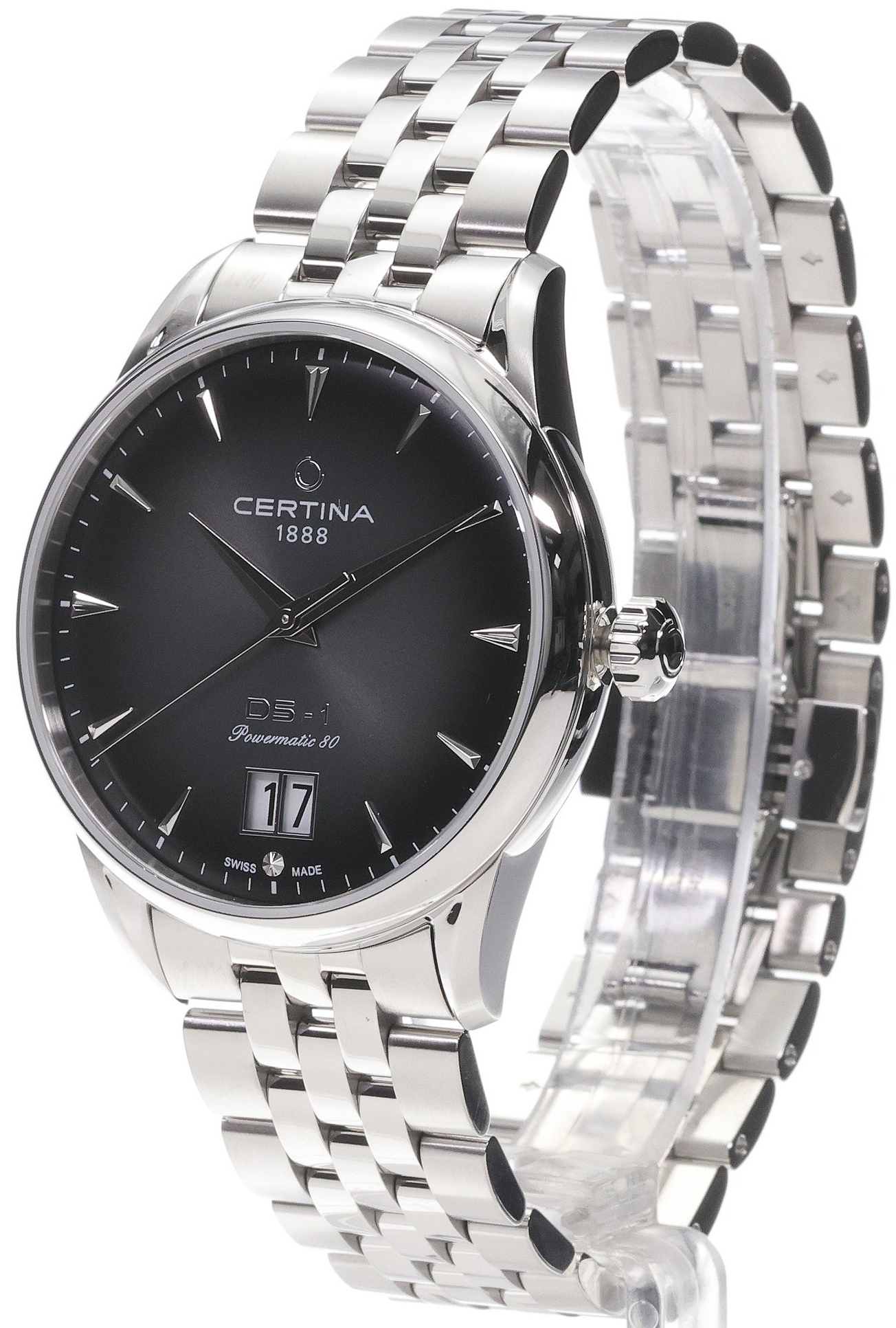Certina Herrklocka C029.426.11.051.00 DS 1 Svart/Stål Ø41 mm - Certina
