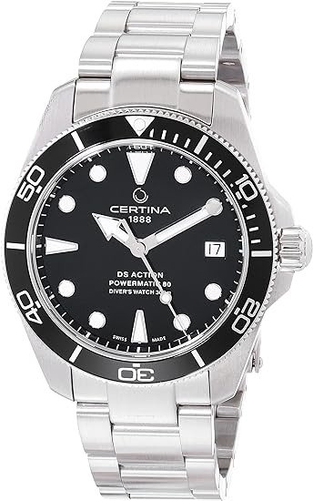 Certina Herrklocka C032.807.11.051.00 DS Action Svart/Stål Ø38 mm - Certina