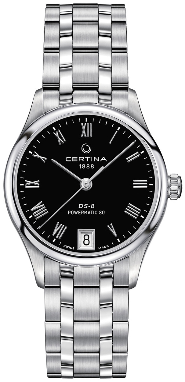 Certina Damklocka C033.207.11.053.00 Ds 8 Svart/Stål Ø31.5 mm - Certina