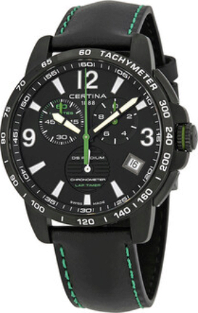 Certina Herrklocka C034.453.36.057.02 Ds Podium Svart/Läder Ø42 mm