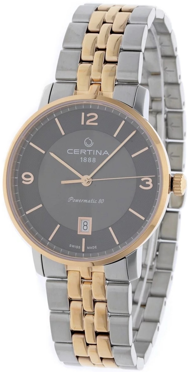Certina Damklocka C035.407.22.087.01 Ds Caimano Grå/Roséguldstonat - Certina