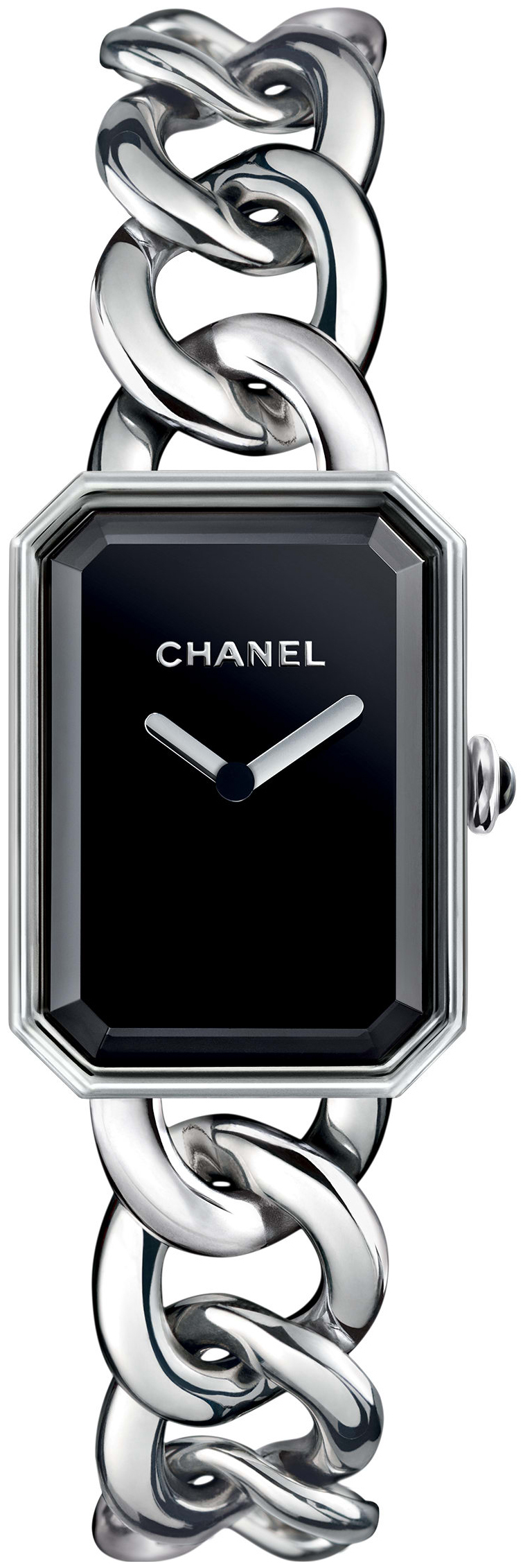 Chanel Premiere Damklocka H3250 Svart/Stål 20x28 mm