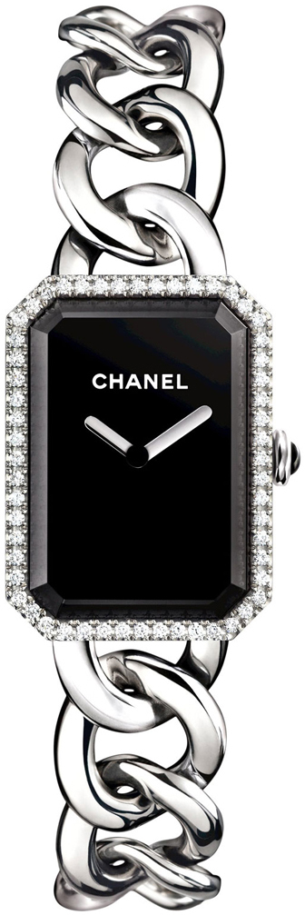 Chanel Premiere Damklocka H3254 Svart/Stål 20x28 mm - Chanel