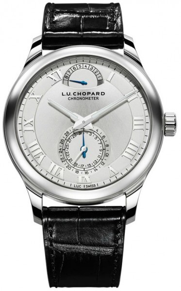 Chopard Herrklocka 161926-1001 L.U.C Quattro Silverfärgad/Läder - Chopard
