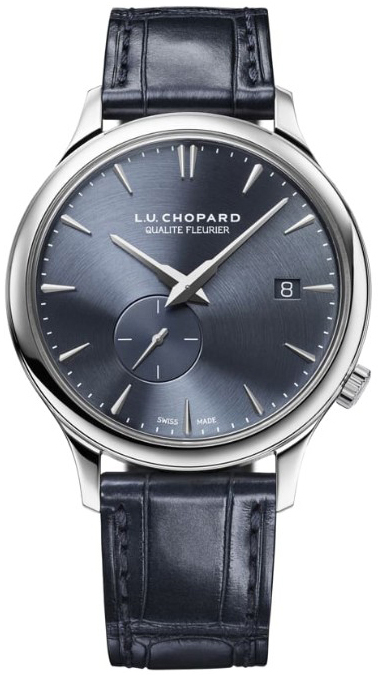 Chopard Herrklocka 161945-1001 L.U.C Blå/Läder Ø40 mm - Chopard