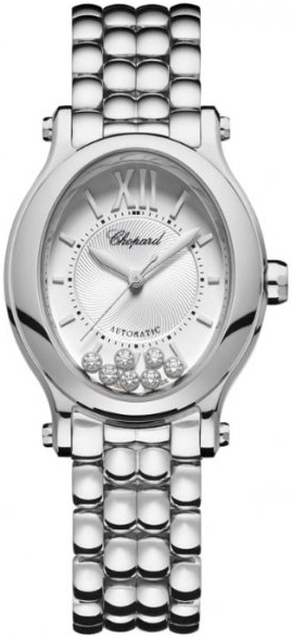 Chopard Damklocka 278602-3002 Happy Sport Silverfärgad/Stål Ø29 mm - Chopard