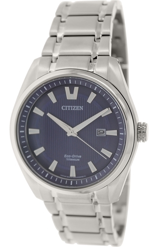 Citizen Herrklocka AW1240-57L Titanium Blå/Titan Ø43 mm - Citizen