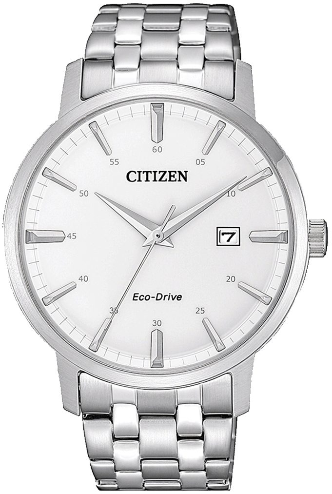 Citizen Herrklocka BM7460-88H Vit/Stål Ø40 mm - Citizen