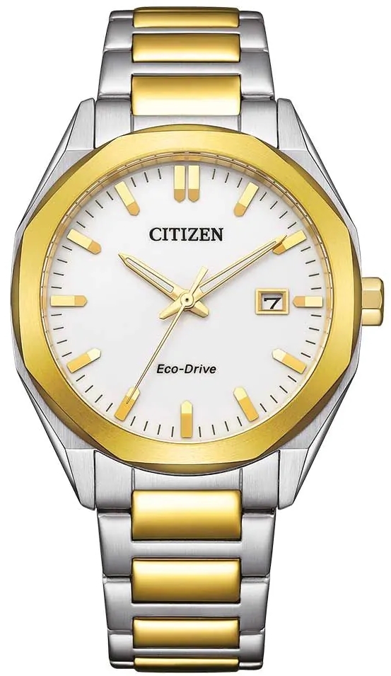 Citizen Herrklocka BM7624-82A Promaster Vit/Guldtonat stål Ø38 mm - Citizen