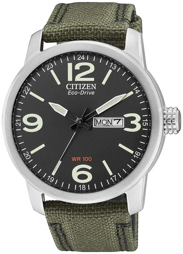 Citizen Herrklocka BM8470-11EC Eco Drive 180 Svart/Läder Ø42 mm - Citizen