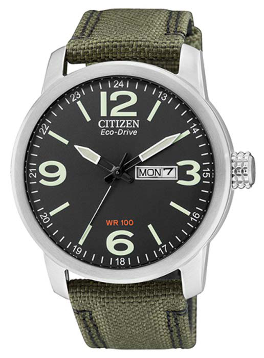 Citizen Herrklocka BM8470-11EE Sport Svart/Textil Ø42 mm
