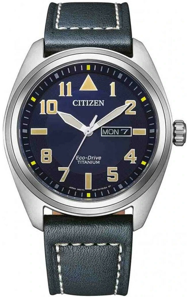 Citizen Herrklocka BM8560-45LE Eco Drive Blå/Läder Ø42 mm - Citizen