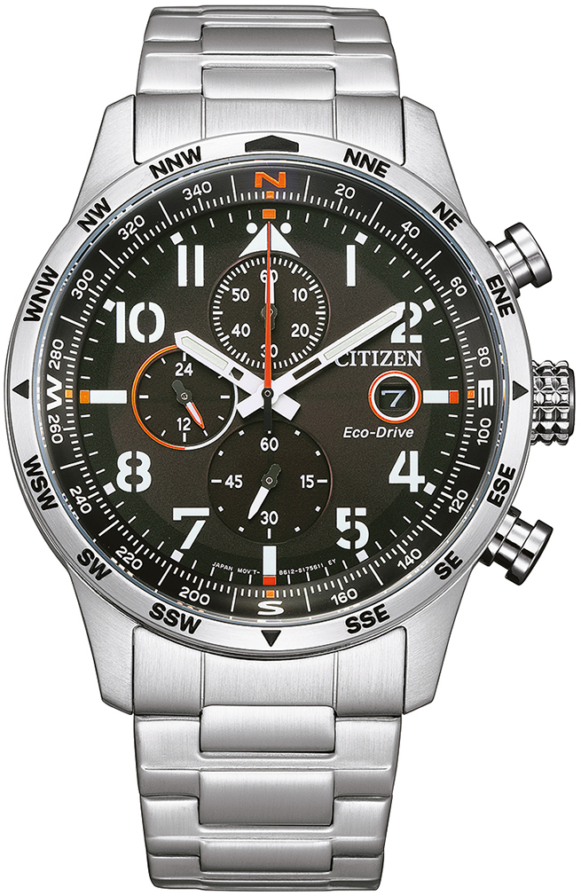 Citizen Herrklocka CA0790-83E Chrono Sport Svart/Stål Ø43 mm - Citizen