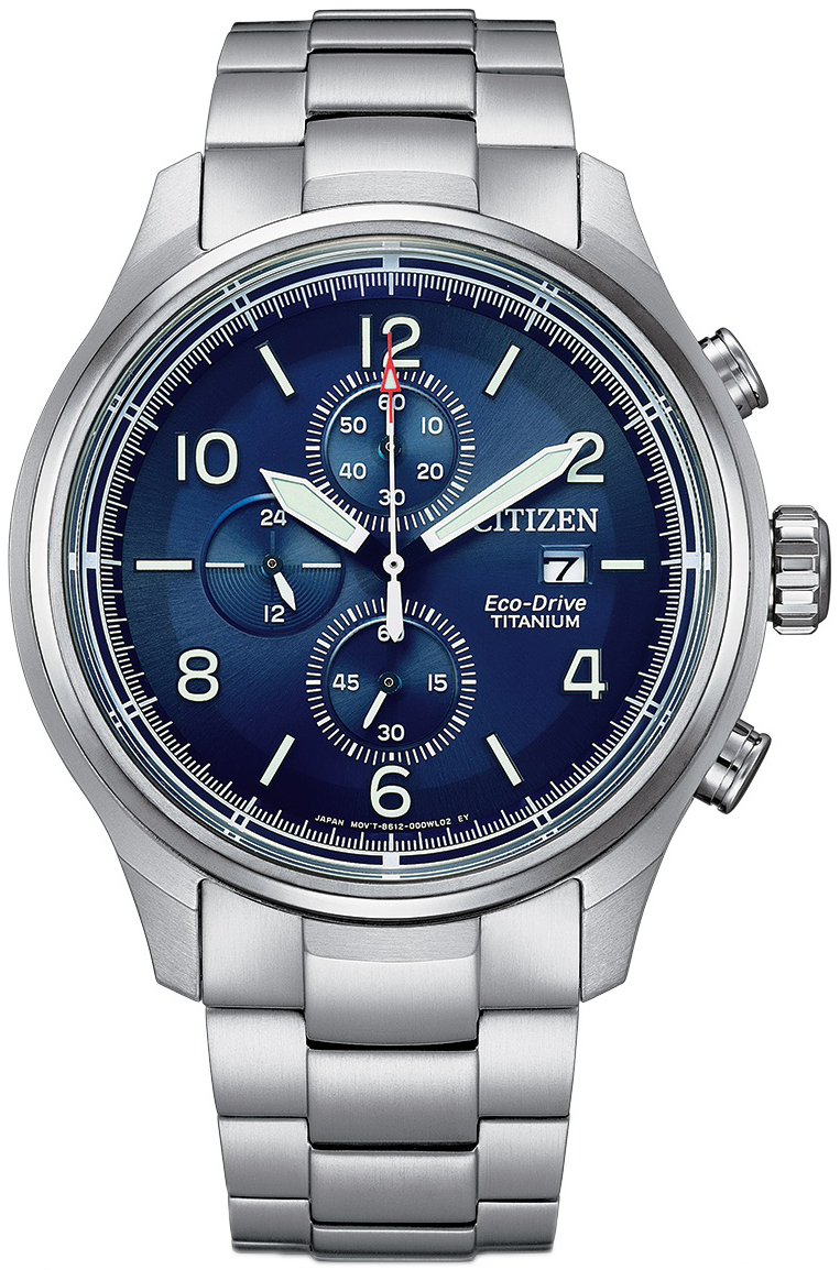 Citizen Herrklocka CA0810-88L Titanium Blå/Titan Ø44 mm - Citizen