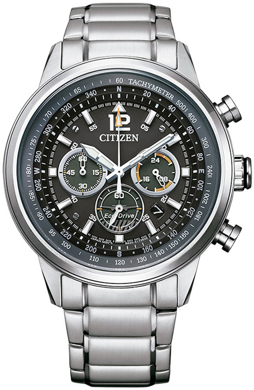 Citizen Herrklocka CA4470-82E Pilot Svart/Stål Ø44 mm - Citizen