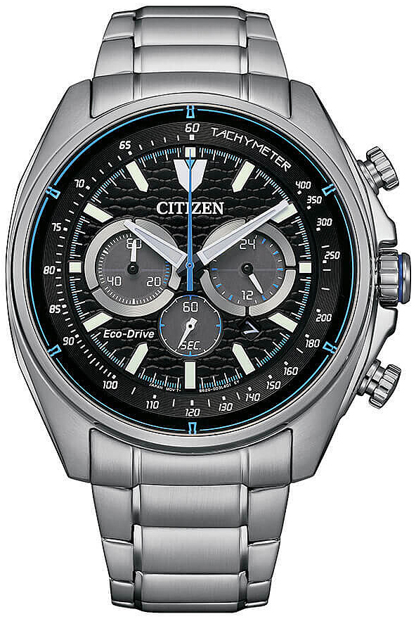 Citizen Herrklocka CA4560-81E Crono Svart/Stål Ø44 mm - Citizen