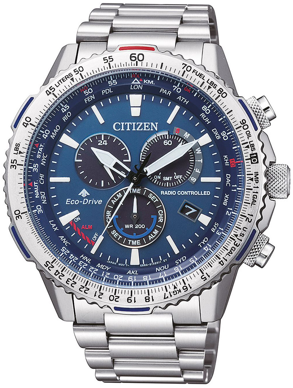 Citizen Herrklocka CB5000-50L Promaster Bl&aring;/St&aring;l &Oslash;47 mm