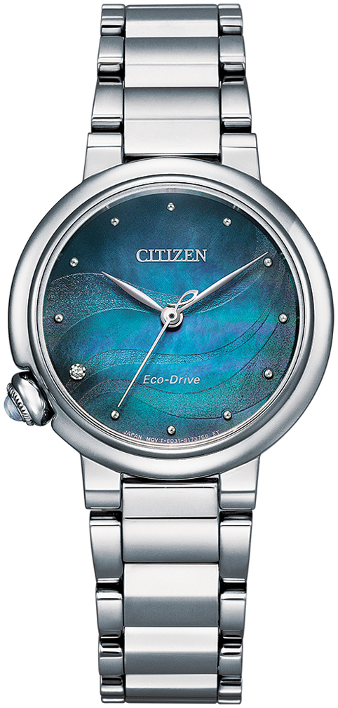 Citizen Damklocka EM0910-80N Elegance Blå/Stål Ø30 mm - Citizen