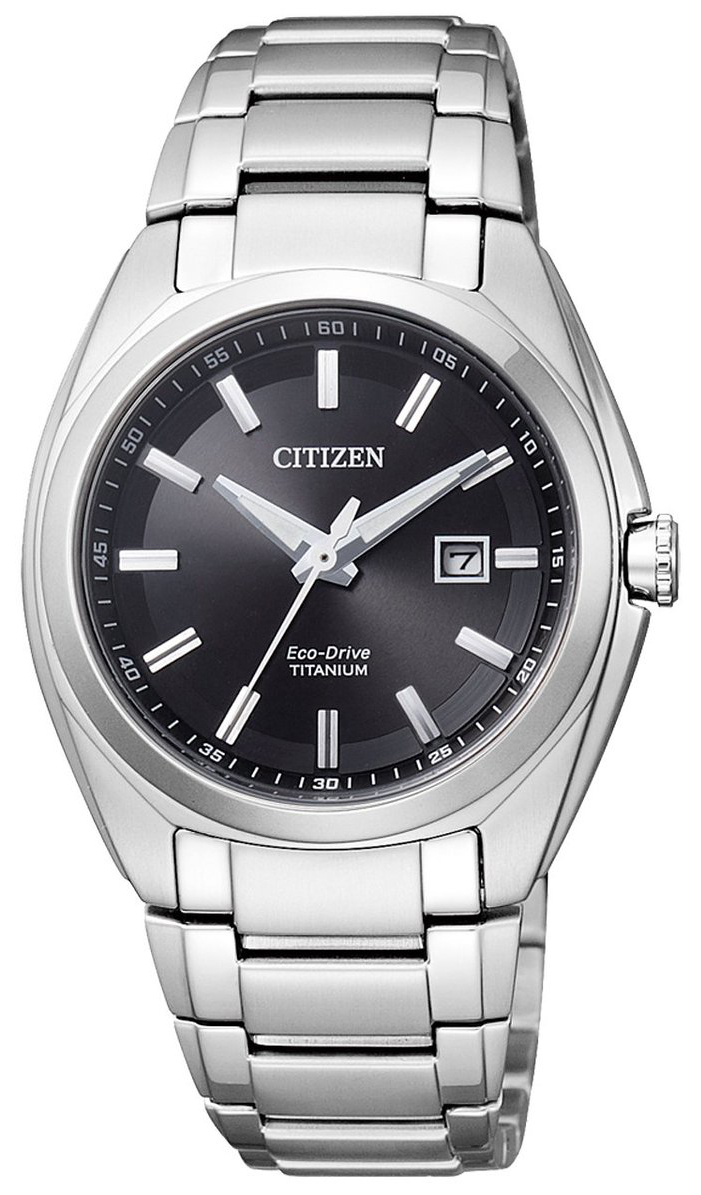 Citizen Damklocka EW2210-53E Titanium Svart/Titan Ø34 mm - Citizen