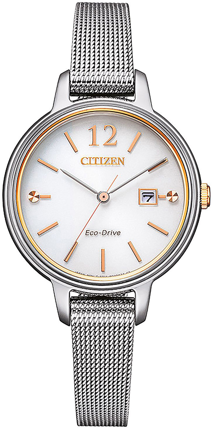 Citizen Damklocka EW2449-83A Eco Drive 180 Silverfärgad/Stål Ø31 mm - Citizen