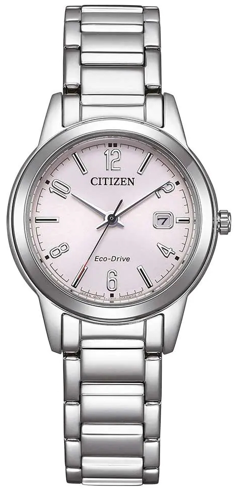 Citizen Damklocka FE1241-71Z Eco Drive Rosa/Stål Ø29.4 mm - Citizen