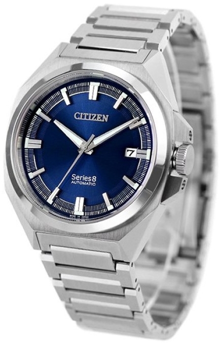 Citizen Herrklocka NB6010-81L Series 8 Blå/Stål Ø40 mm - Citizen