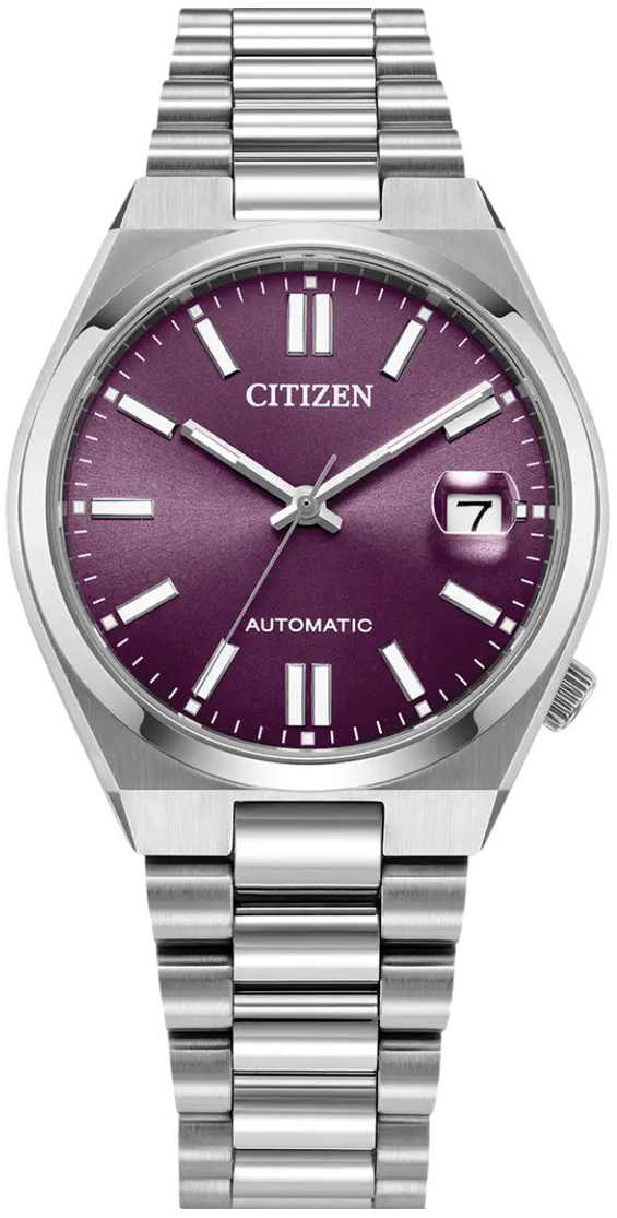 Citizen NJ0200-50W Tsuyosa Collection Lila/Stål Ø37 mm - Citizen