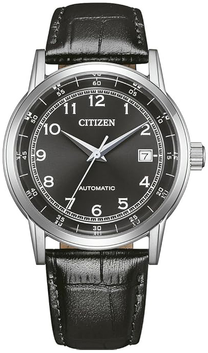 Citizen Herrklocka NJ0210-05E Dress Svart/Läder Ø40 mm
