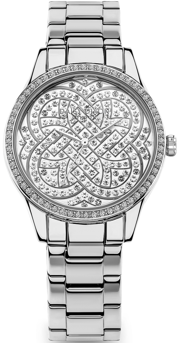 Daisy Dixon Damklocka DD182SM Lily Silverfärgad/Stål Ø35 mm - Daisy Dixon