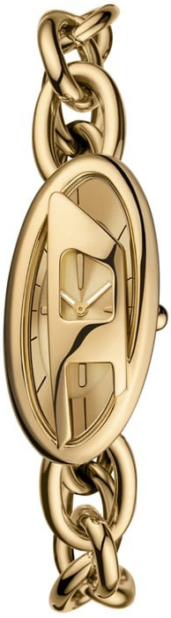 Diesel Damklocka DZ5611 D-Era Guld/Gulguldtonat stål - Diesel