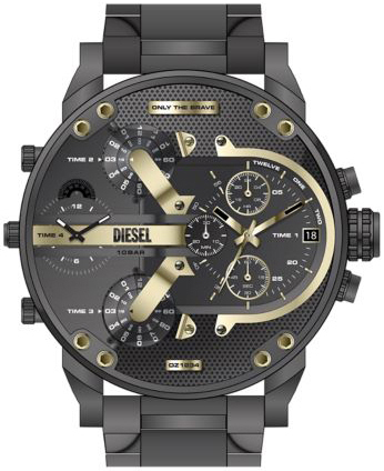 Diesel Herrklocka DZ7484 Ms9 Grå/Stål Ø57 mm - Diesel