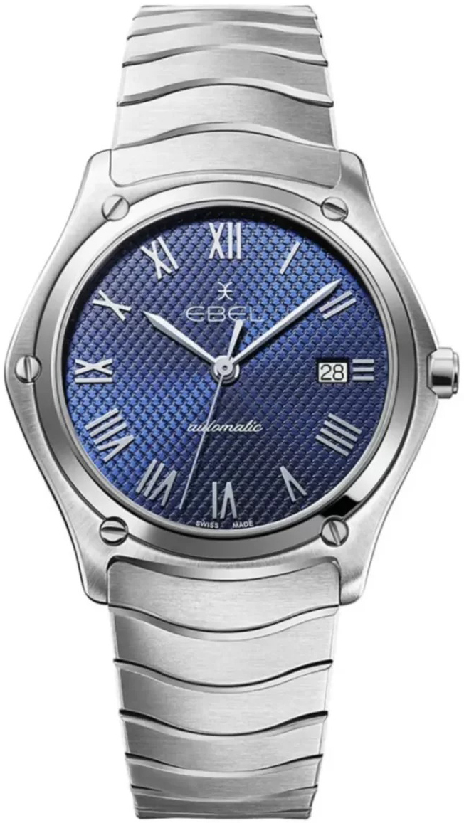 Ebel Herrklocka 1216456M Classic Blå/Stål Ø40 mm - Ebel