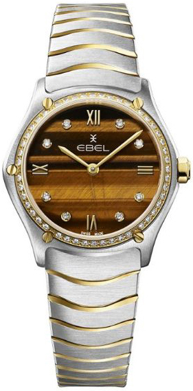 Ebel Damklocka 1216560 Classic Brun/18 karat gult guld Ø29 mm - Ebel