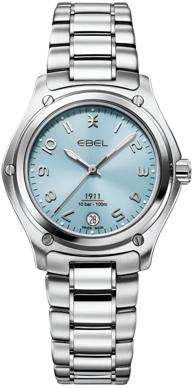 Ebel 1911 Damklocka 1216578 Blå/Stål Ø34 mm - Ebel