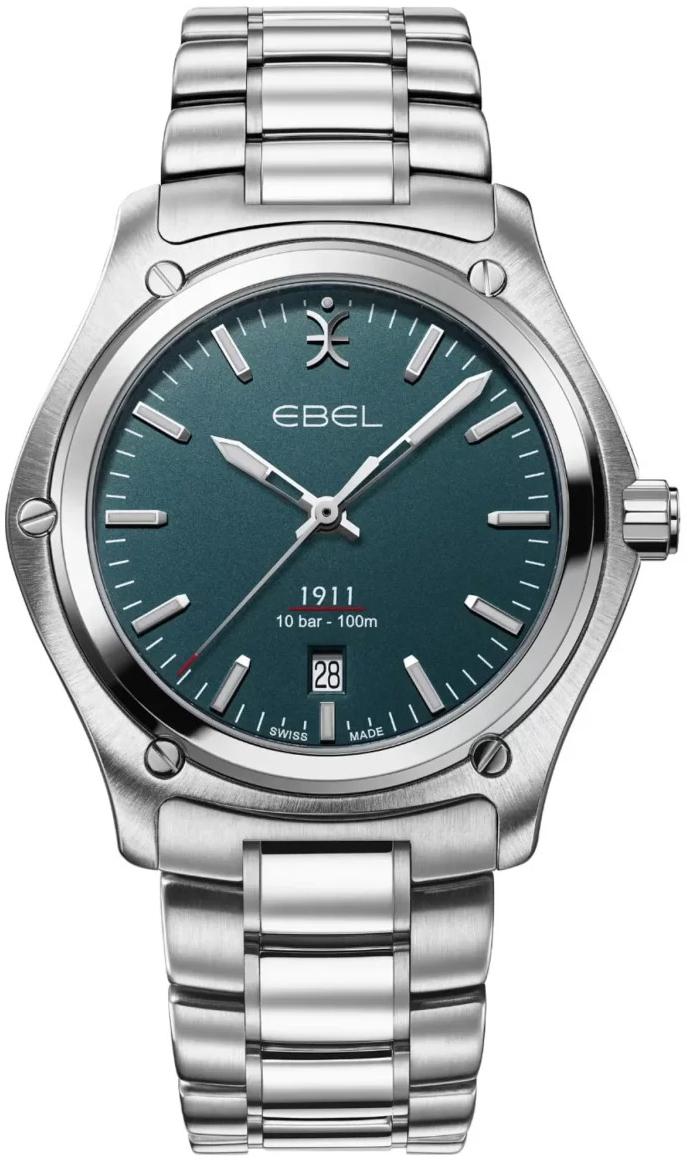 Ebel 1911 Herrklocka 1216585 Blå/Stål Ø42 mm - Ebel